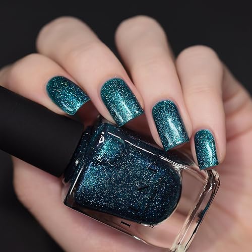 Miniatura 1903 de ILNP Madison Ave Esmalte de uñas holográfico metálico rosa antiguo