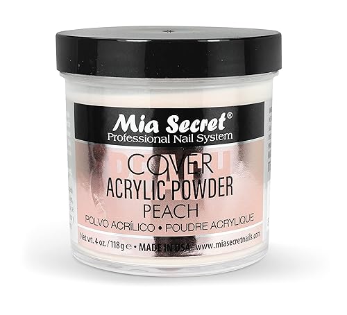 Mia Secret Acrílico Polvo Cubierta Melocotón 4 oz.