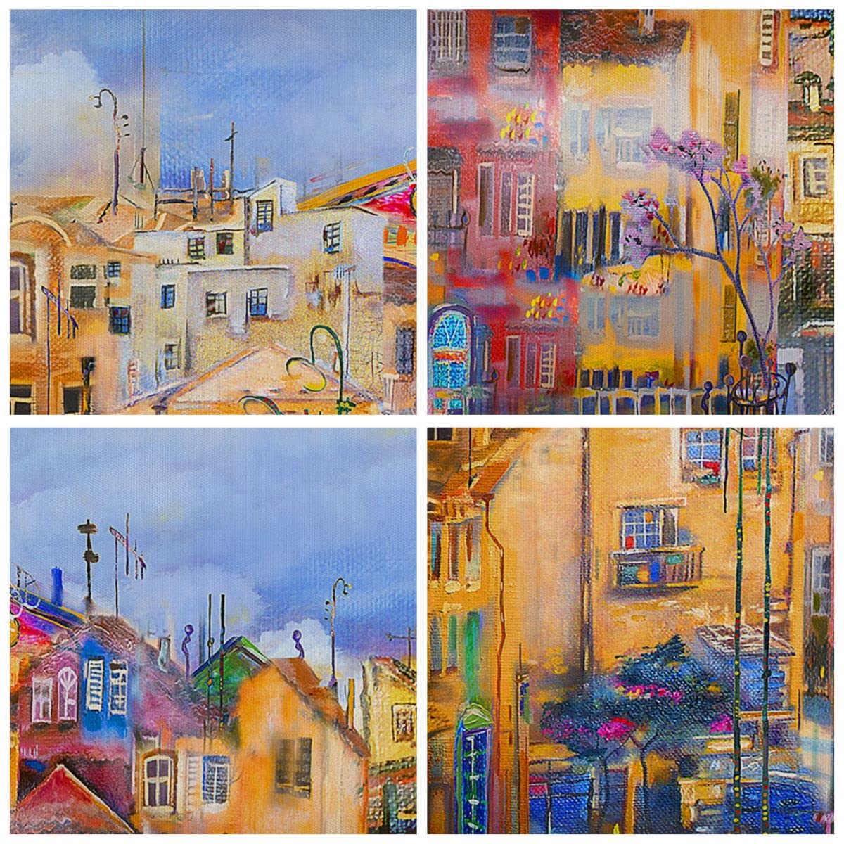 Tableau Toile Déco Paris 120x80cm - Impression Haute Qualité - Stylisme Moderne Pour Salon/chambre