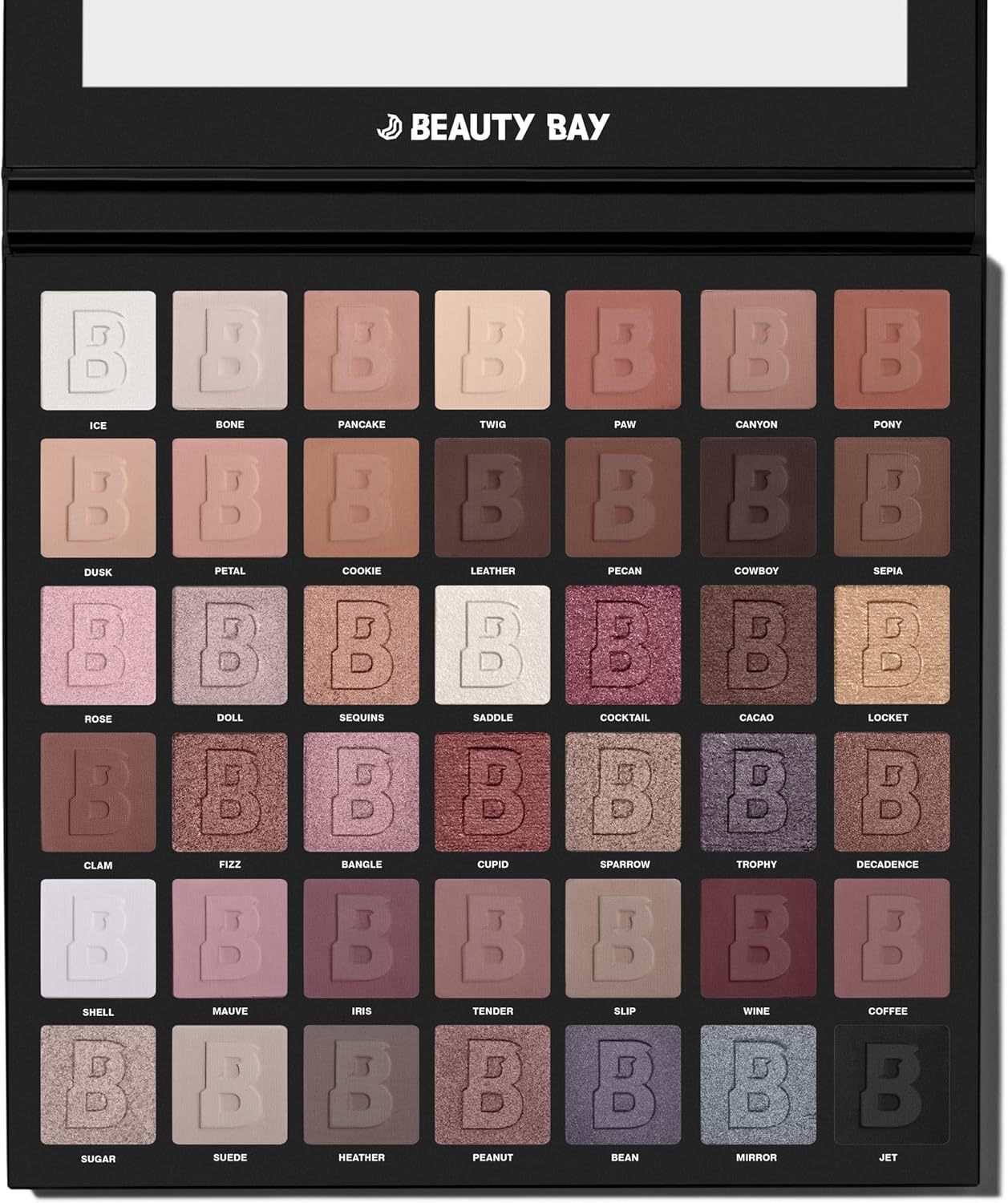 BEAUTY BAY Neutral 42 Piece Colour Eye Shadow Palette Gift Set – Make Up Beauty Products – Vegan Gifts for Women – PETA Certified Cruelty Free – Matte & Shimmer – White, Cream, Beige, Pink & More BEAUTY BAY Neutral 42 Piece Colour Eye Shadow Palette Gift Set – Make Up Beauty Products – Vegan Gifts for Women – PETA Certified Cruelty Free – Matte & Shimmer – White, Cream, Beige, Pink & More