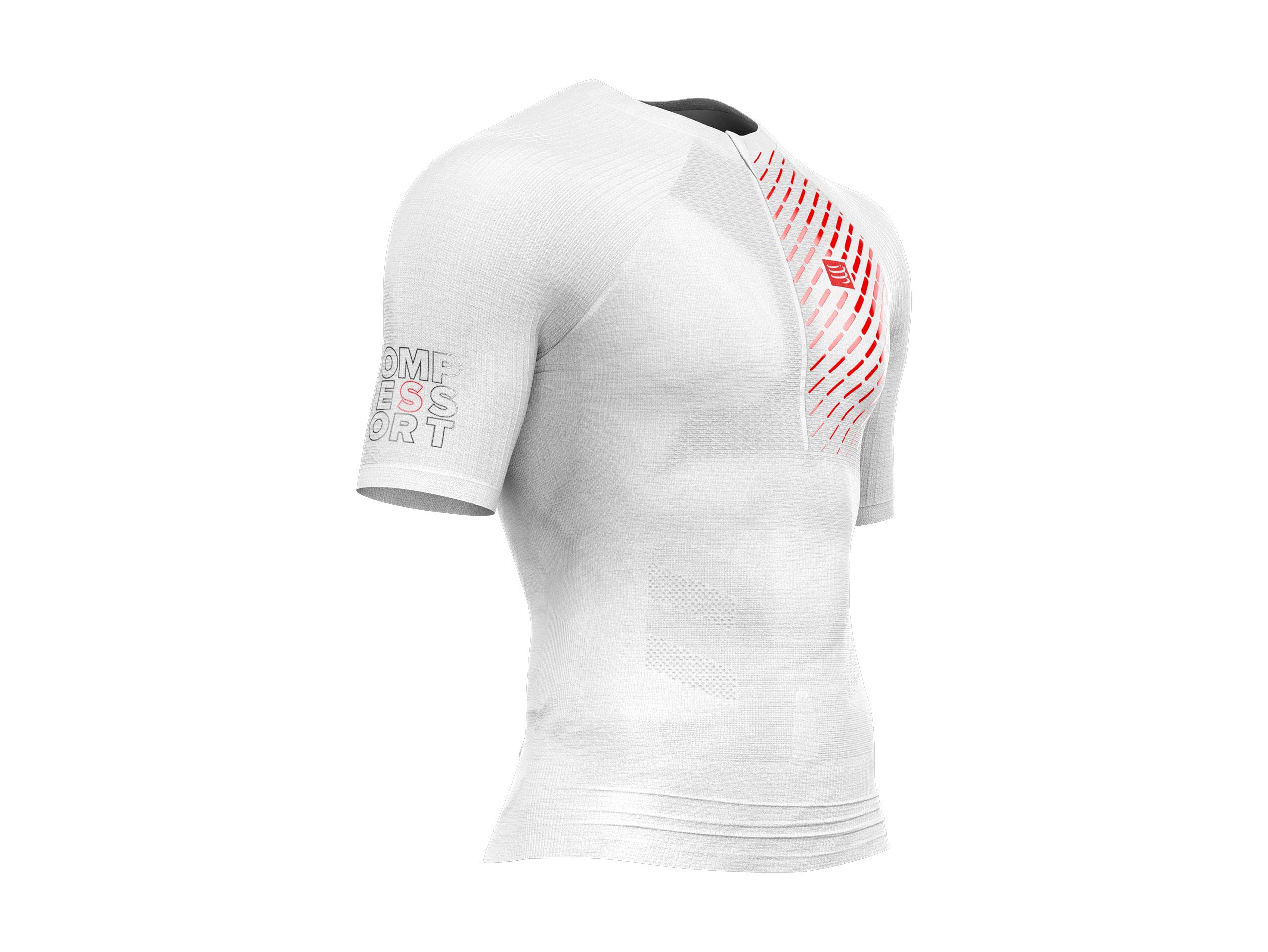COMPRESSPORTTSPTR-SS Trail Running Postural SS Top Light, Ergonomic Tank top, Posture Support, Zero-Irritation
