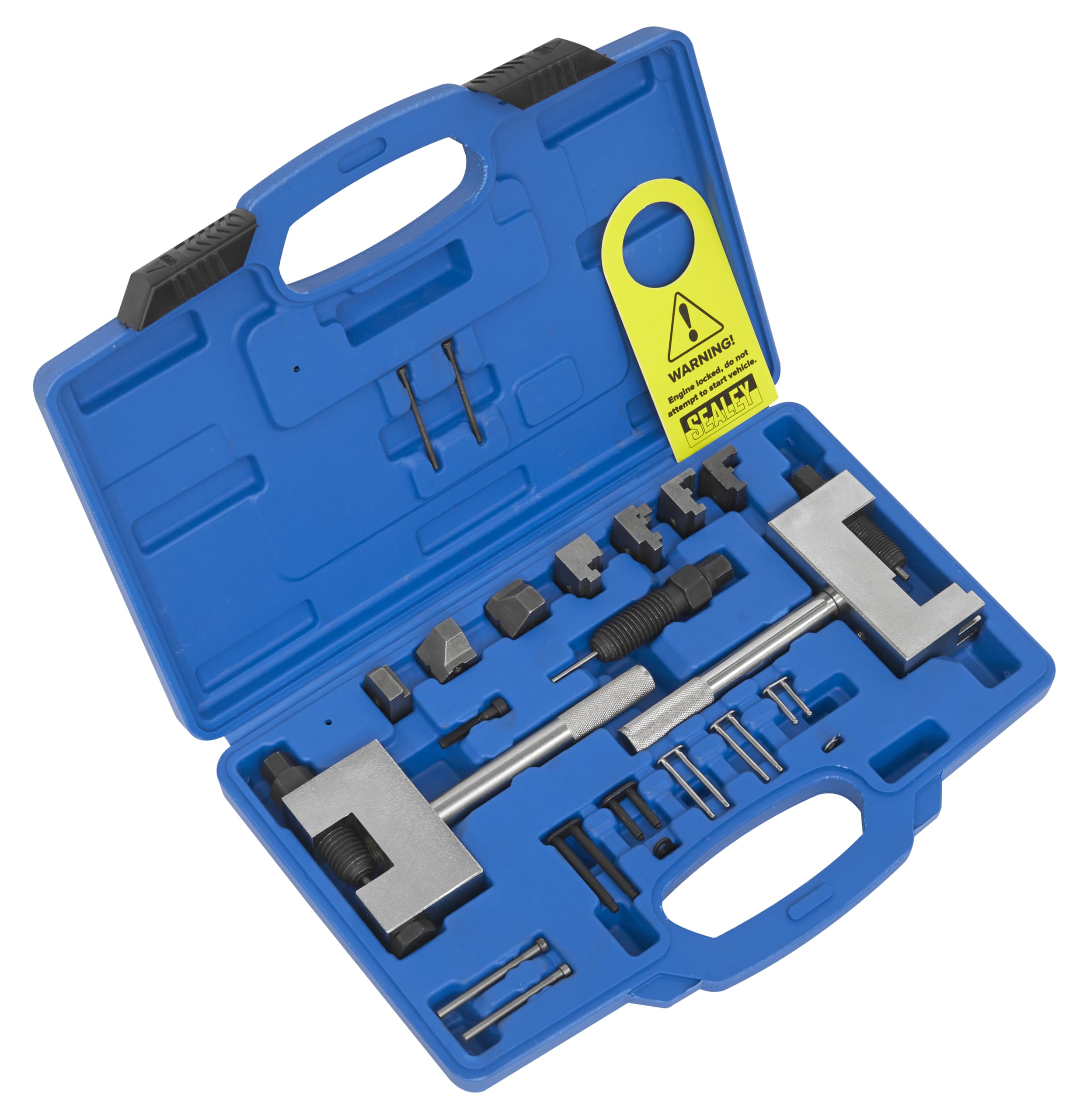 Kit de distribution Sealey VSE4802 pour chaîne Mercedes essence et diesel rouge
