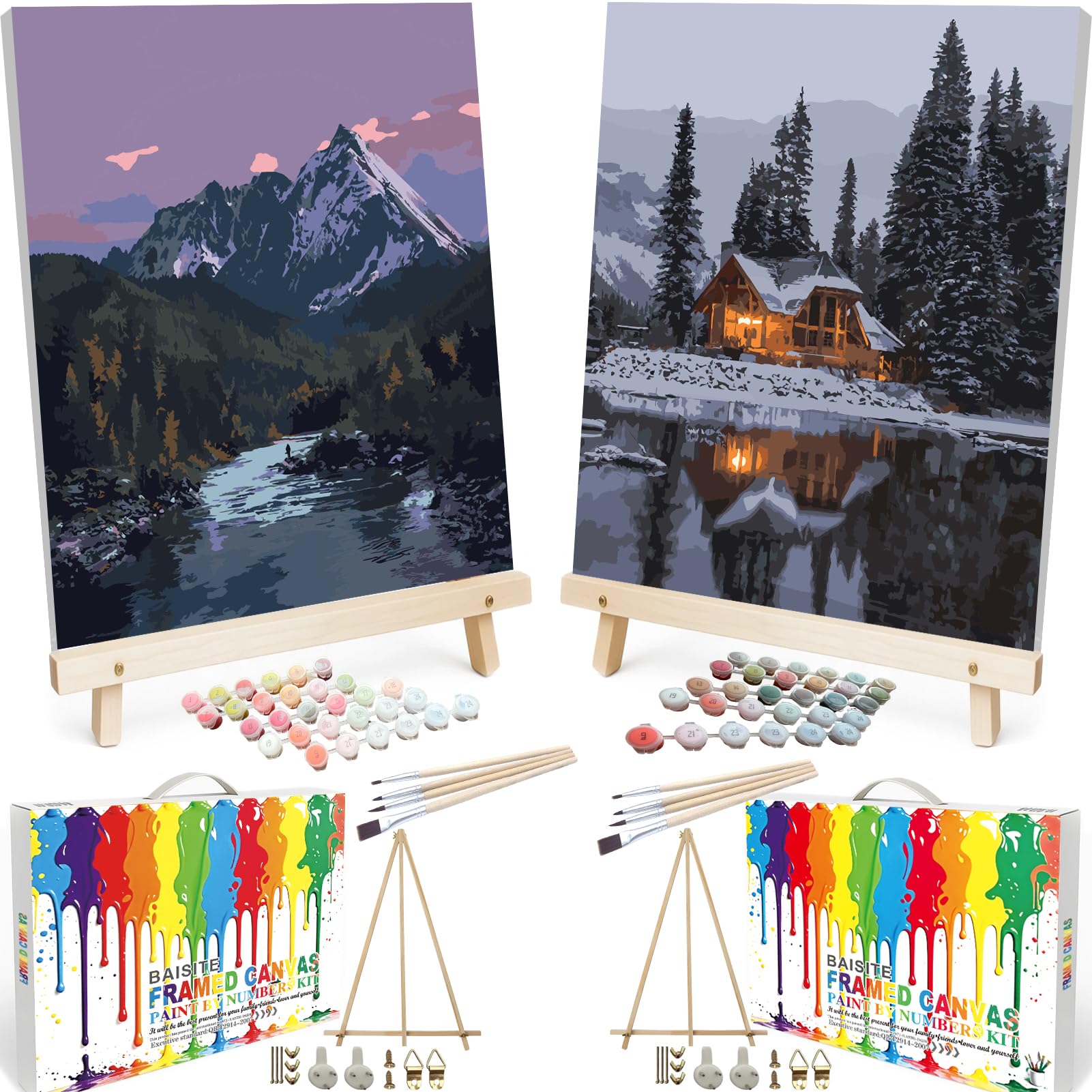 Paint By Numbers Kit - Flowers for Adults -8