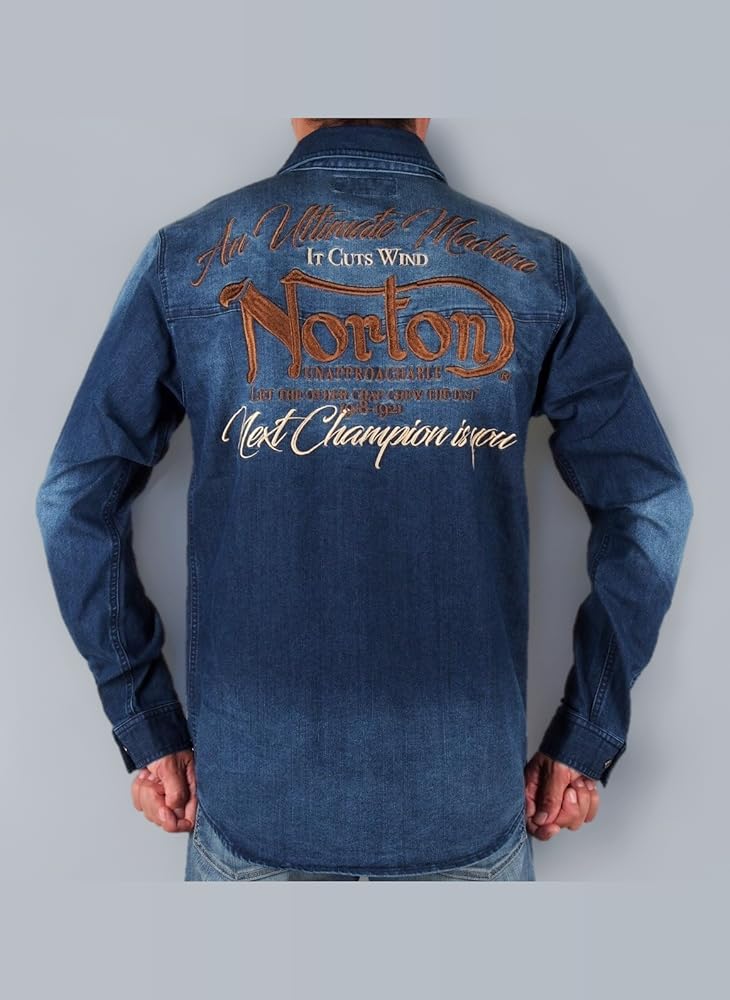 ノートン Norton 天竺 長袖 Tシャツ xkd