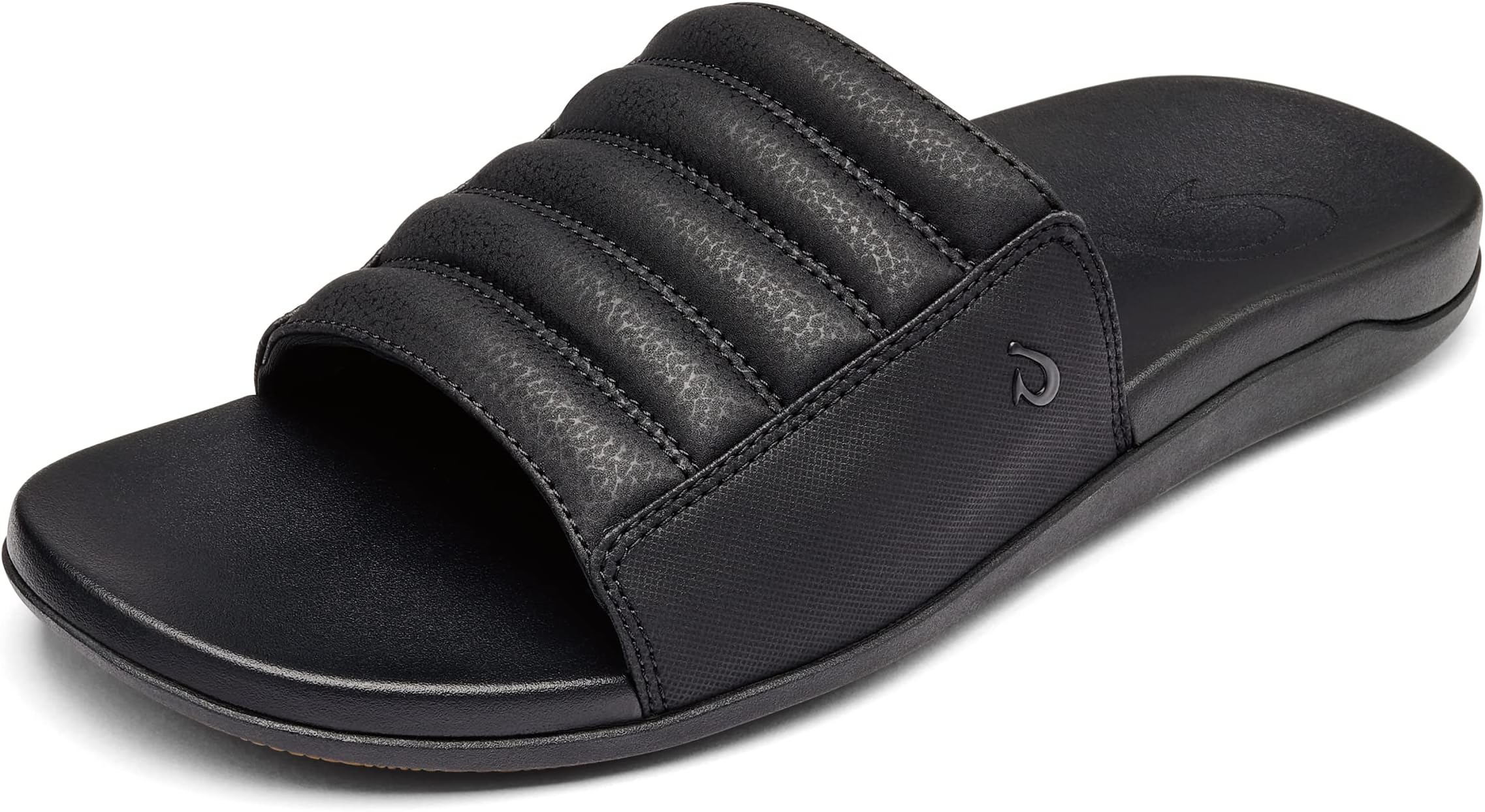 OLUKAI Maha 'Olu Men's Slide Sandal, Water-Friendly Shoe, All-Day Wear & Ultra-Soft Comfort Fit
