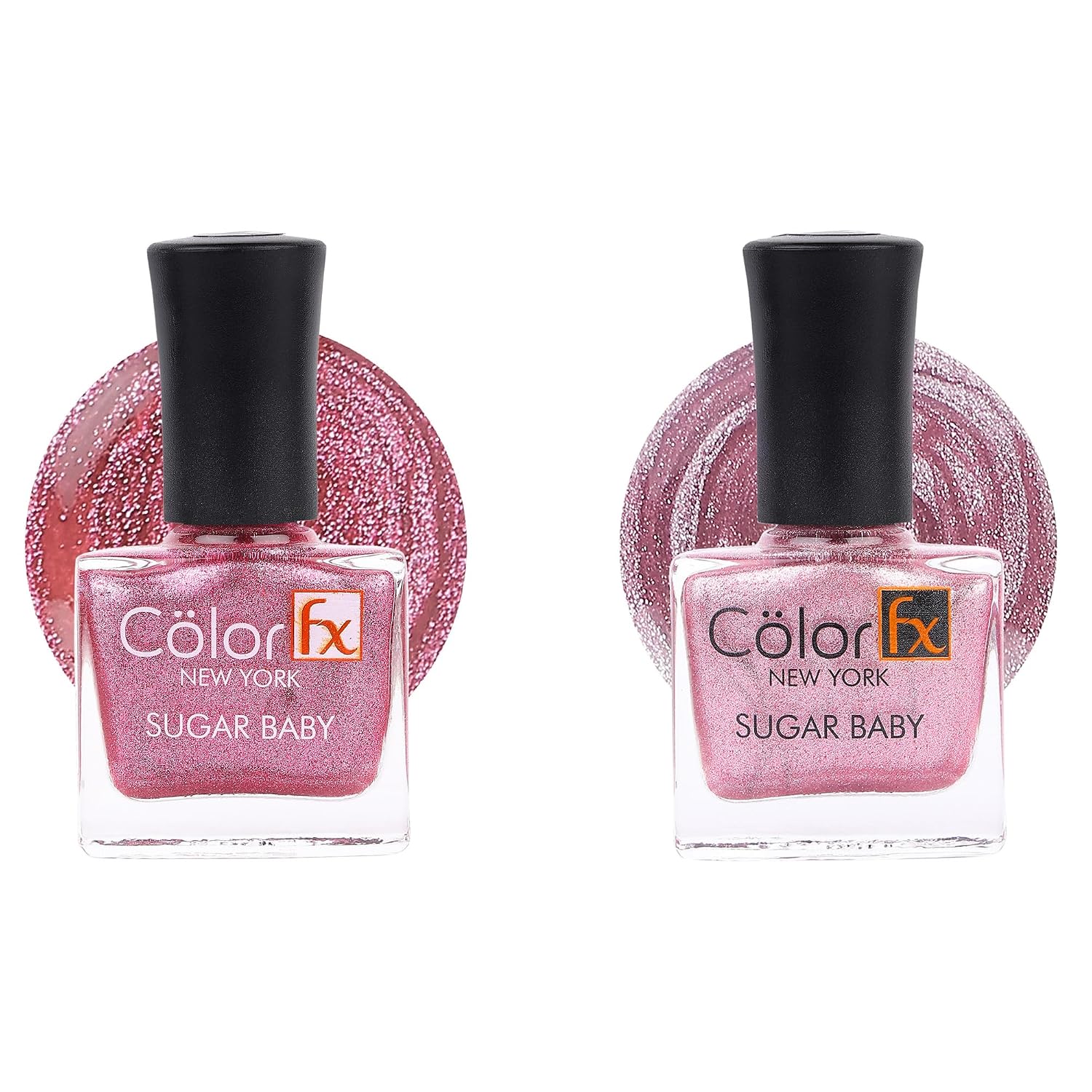 Color Fx New York Nail Enamel Sugar Baby | Chip Resistant | 21 Toxins Free | Quick Dry | Non-Yellowing | 100% Vegan | Trav... - Review, Price and Buying Guide