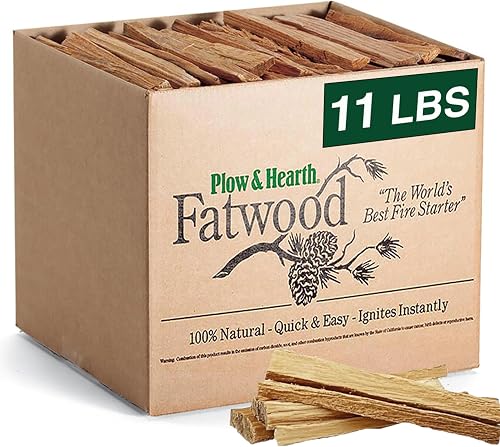 Plow & Hearth 11 LBS Fatwood Fire Starter Sticks