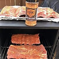 Vista 5 de Burn Pit BBQ Condimento – Condimento para barbacoa Fire for Effect – Sweet Heat Hot BBQ Rub – Natural y sin ingredientes artificiales – Frotar carne