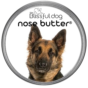 The Blissful Dog UNSC-8OZ-GERSHE German Shepherd Unscented Nose Butter, 8 oz