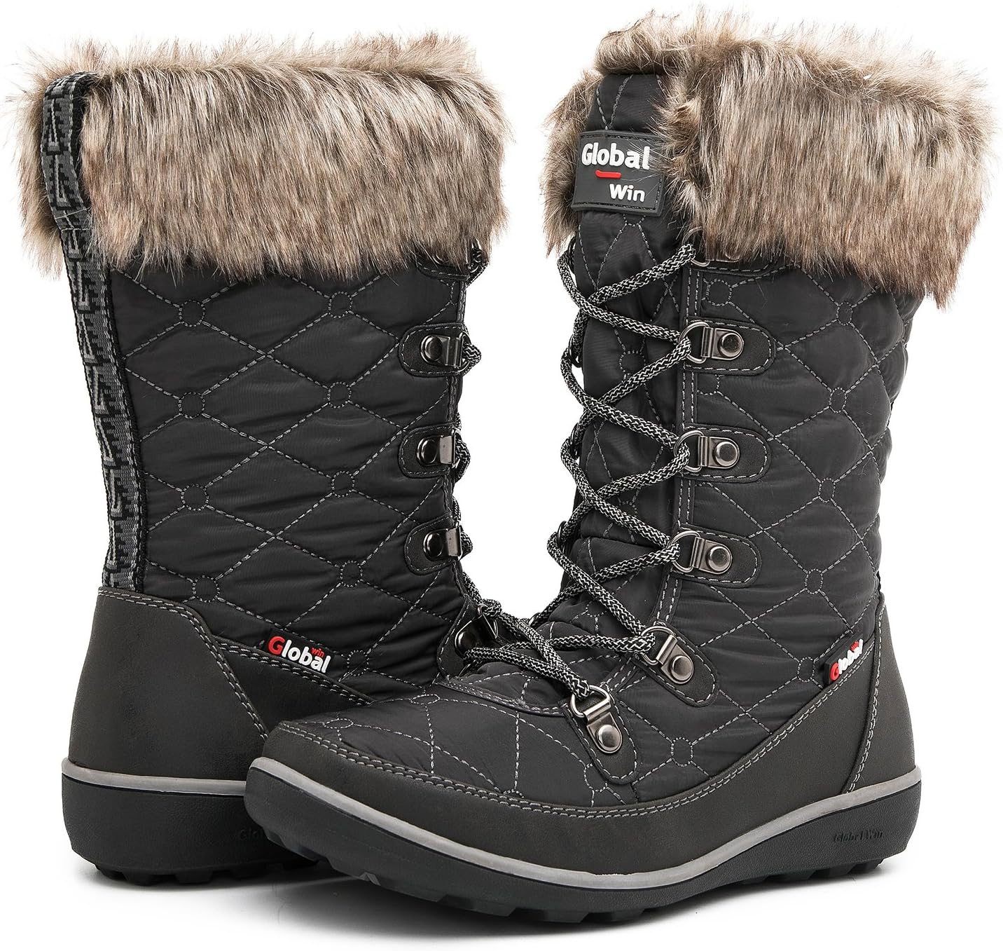 GLOBALWIN Women's 1731 Winter Snow Boots