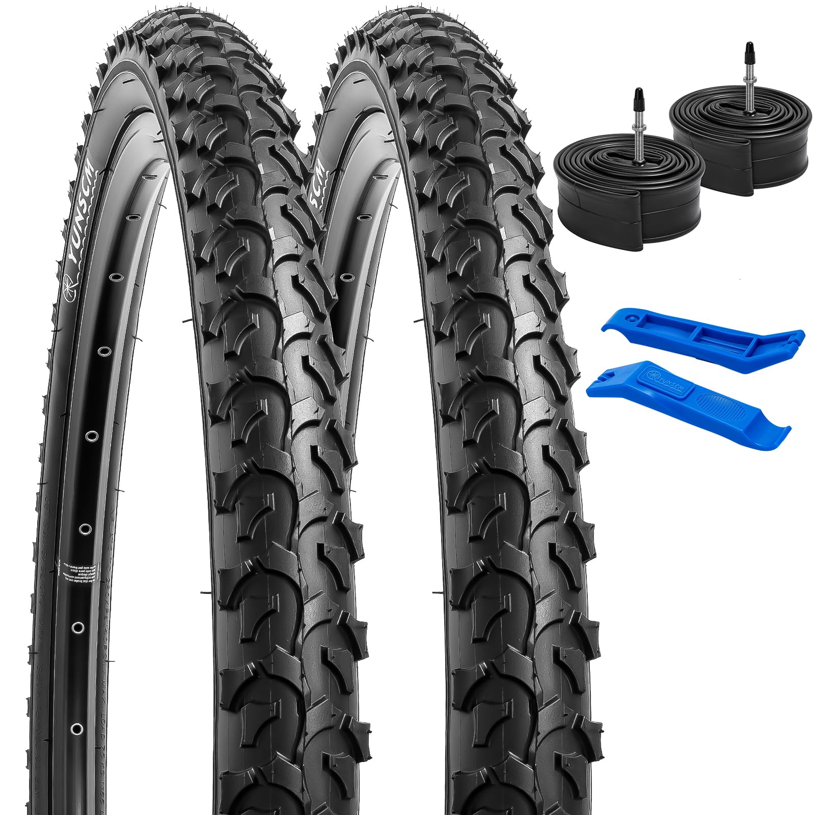 Amazon | YunSCM 2本セット,26 2.125 タイヤ,26x2.125 57-559 自転車