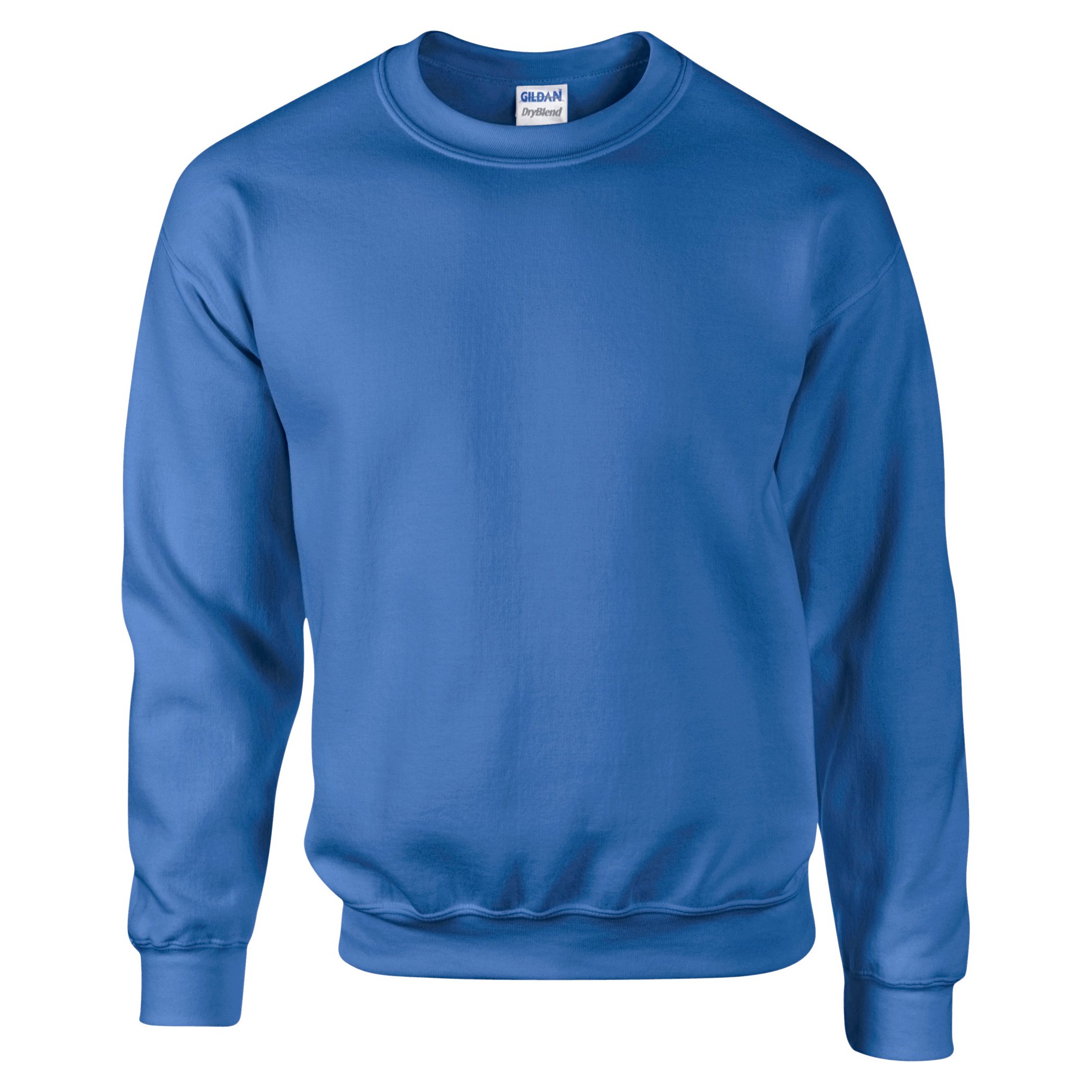 Gildan Men's Royal Dryblend Adult Set-In Crew Neck Sweatshirt (13 Colours) (2Xl) (Royal)