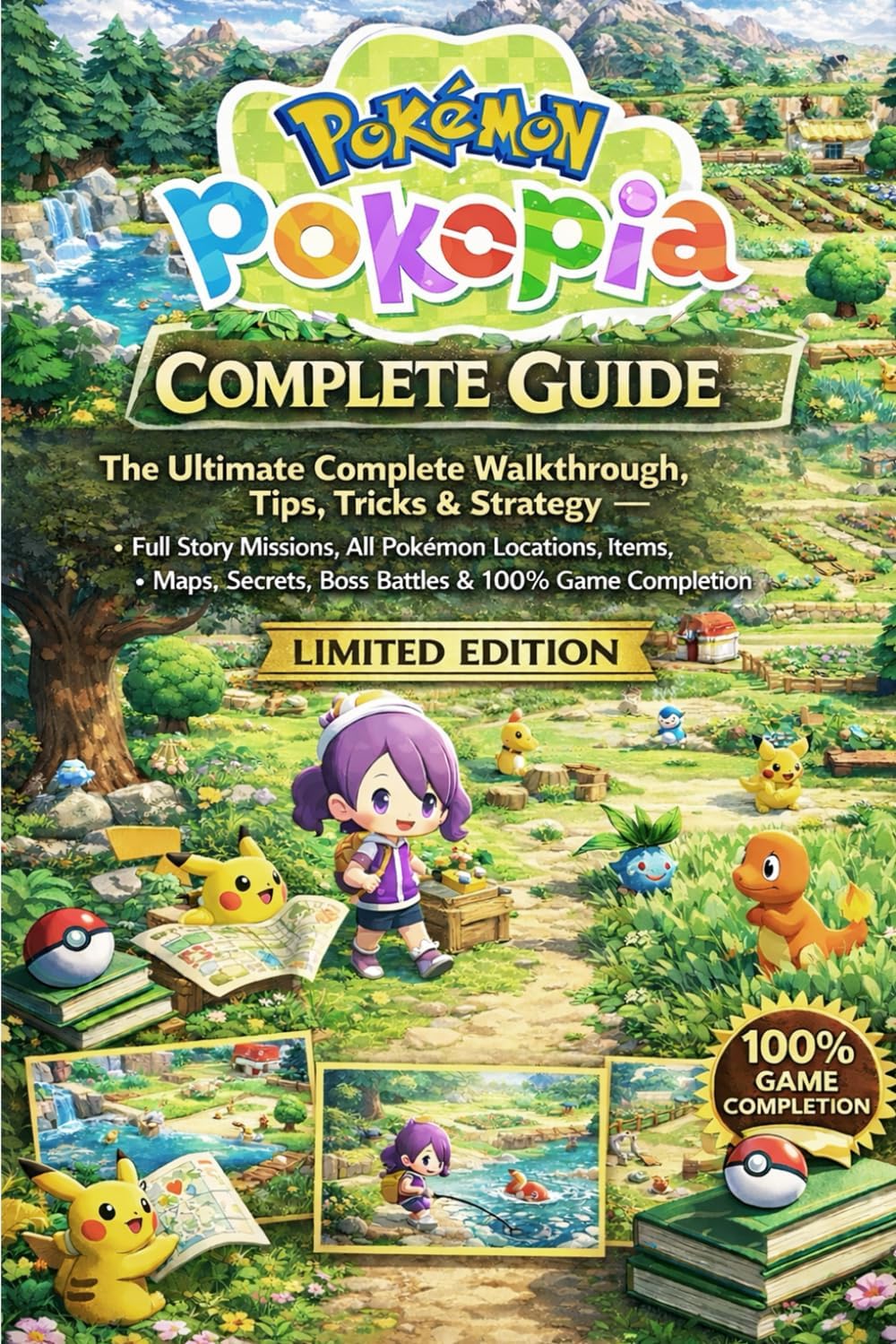 POKÉMON POKOPIA GAME GUIDE: The Ultimate Complete Walkthrough, Tips, Tricks & Strategy – Full Story Missions, All Pokémon Locations, Items, Maps, ... & 100% Game Completion Limited Edition