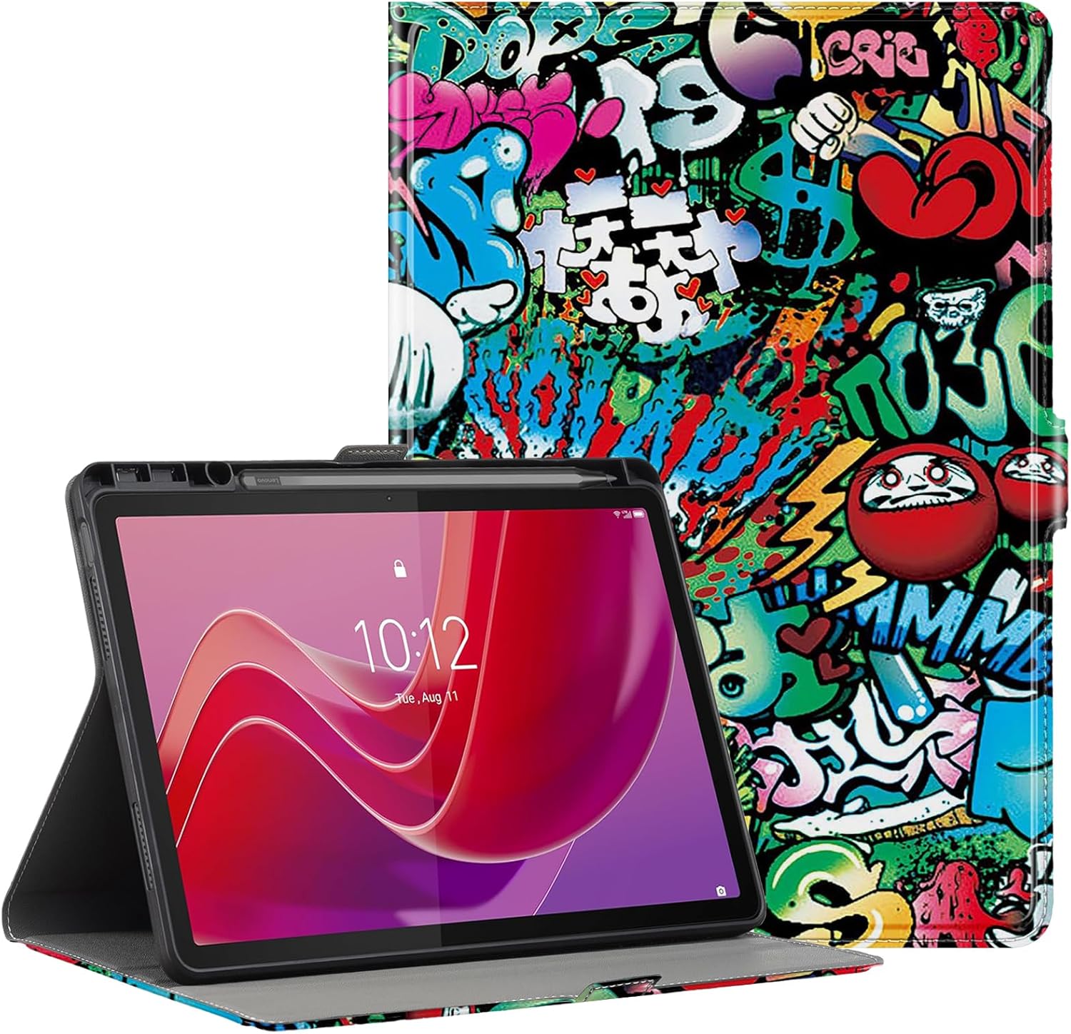 Derwere für Lenovo Tab M11 Hülle Kinder,Ultraschlankes für