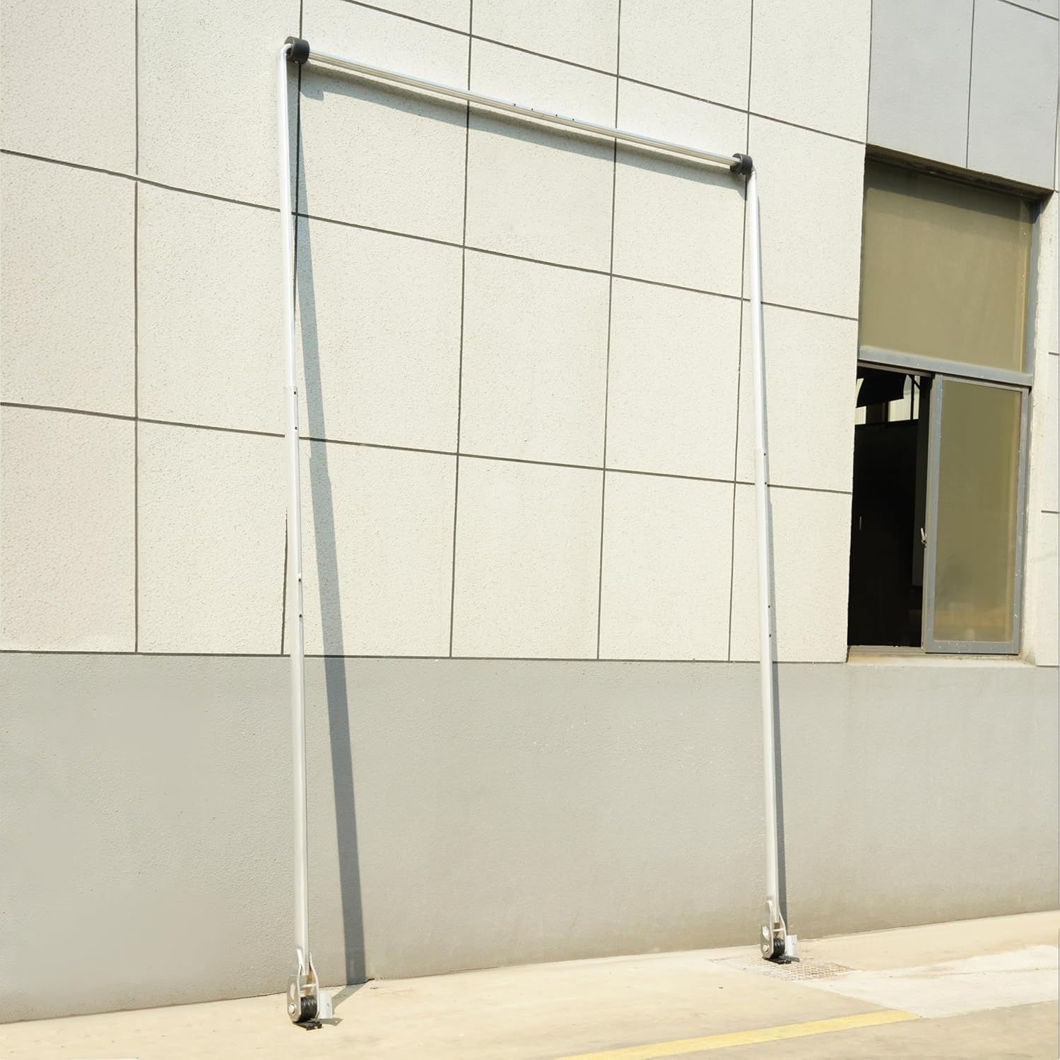 ALMULOO Aluminium Dump Truck Tarp System Kit Compatible with Truck/Trailer 4 Spring Fit up to 24' Bed Dump Trailer Tarp Arm Kit(ARMS ONLY)