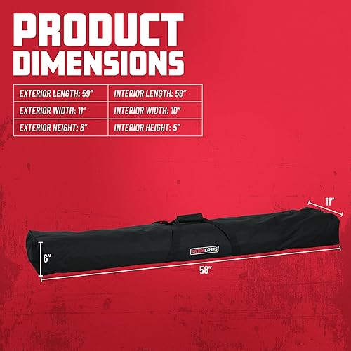 Vista 28 de Gator Maletín Bolsa de transporte con interior de 50 pulgadas; Sostiene (2) altavoz, micrófono o soportes de iluminación (GPA-SPKSTDBG-50)
