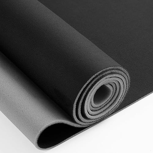 OTOEZ Material de respaldo de espuma de tela para techo de automóvil, 60 pulgadas de largo x 36 pulgadas de ancho, material de tela para el hogar