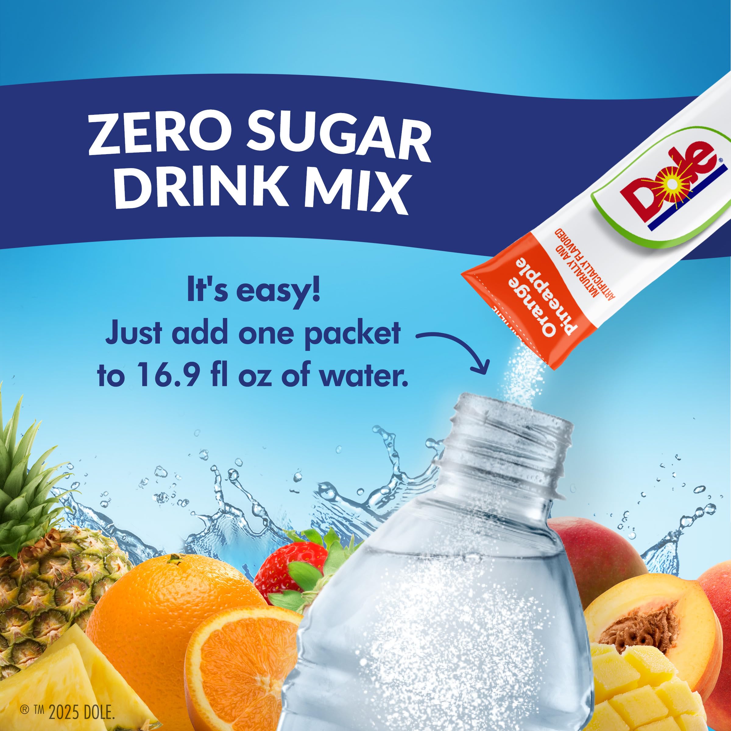 Amazon.com: Juicy Mixes Tropical Splash Dole- Powder Drink Mix