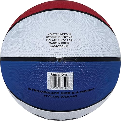 Vista 60 de Champion Sports® Rubber Basketballs – Heavy Duty Pro-Style, Indoor/Outdoor Use, Premium Basketball Equipment for Physical Education, Various Sizes &