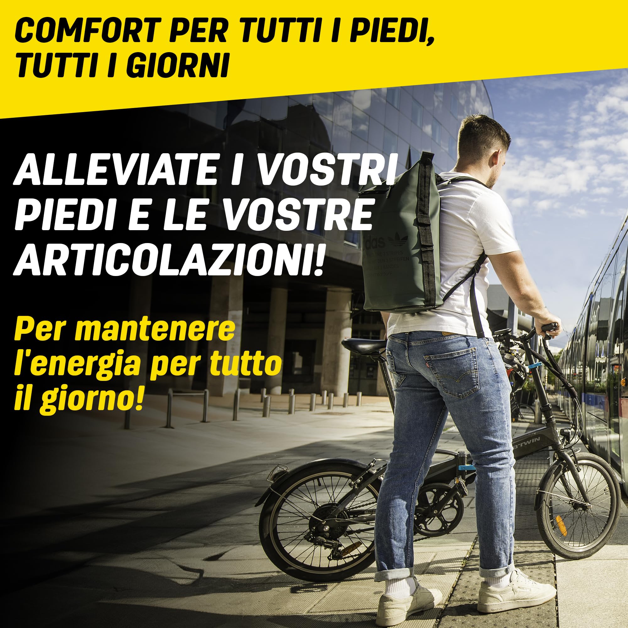 Sidas Gel Slim, Solette in Gel ammortizzanti e antibatteriche, Solette per Camminare o Lavorare, Comfort e Traspirabilità, Uomini e Donne