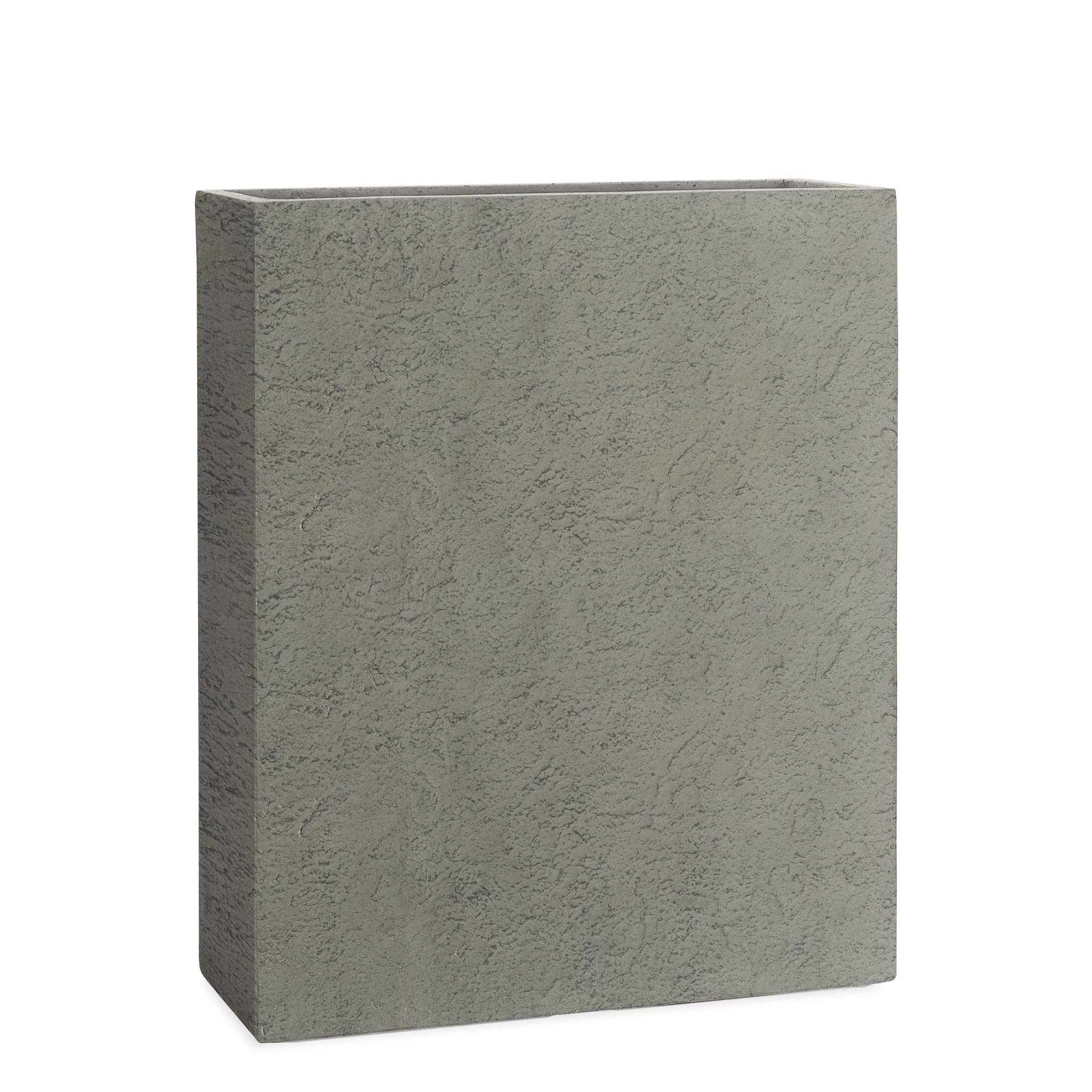 Pflanzwerk® Pot de Fleur Divider Jardinière Lava Gris 72x60x25cm *Résistant au Gel* *Protection UV* *Qualité européenne*