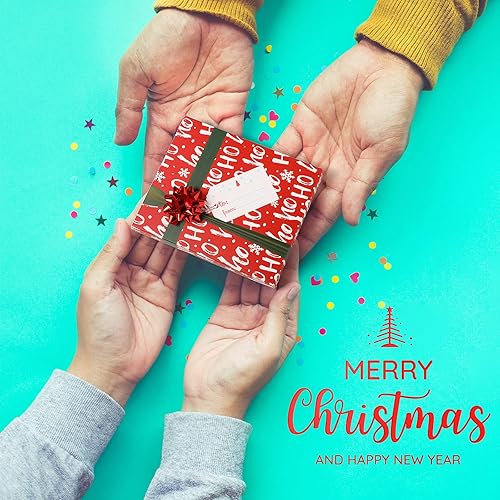 Miniatura 6 de Outus 6 unidades de caja de regalo de Navidad con lazos y etiquetas, tarjetas de regalo de Navidad, cajas de regalo, mini cajas de regalo para