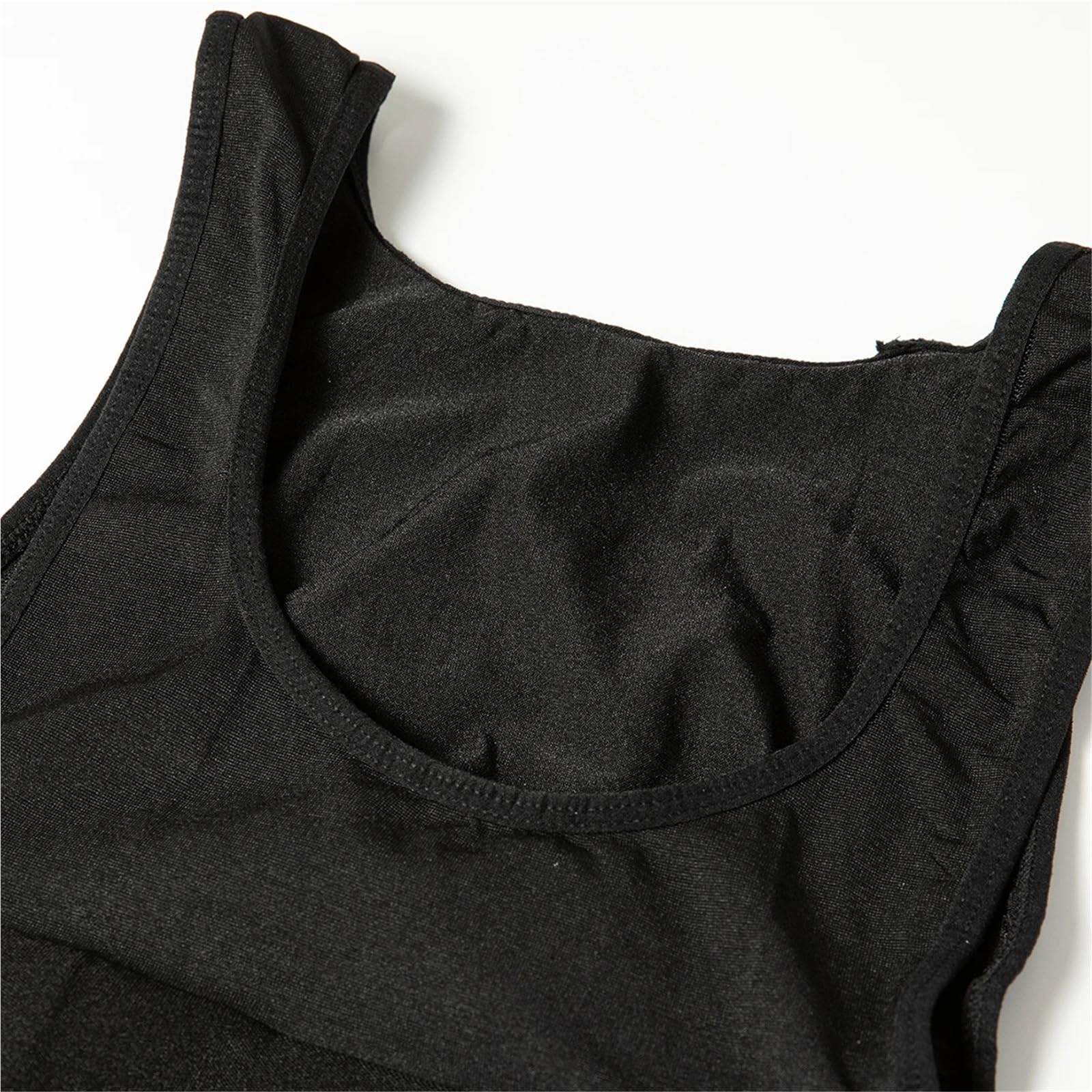 Debardeur Gainant Homme 2 pièces Hommes Minceur Corps Shaper Poitrine Compression Chemises Ventre contrôle Shapewear Abdomen Minceur Gilet Taille Corset débardeur