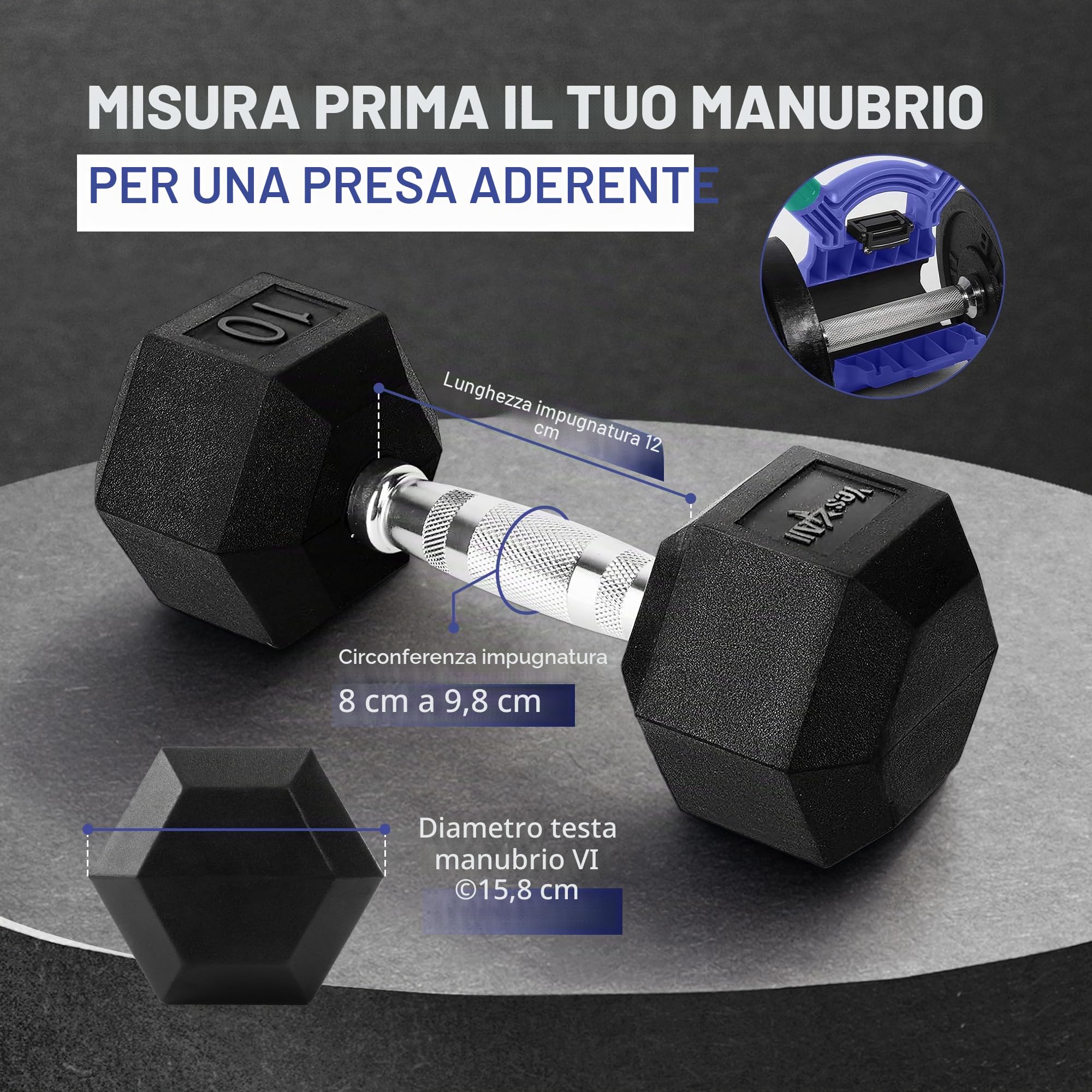 Yes4All Kettle Grip, Kettlebell Grip, convertire i manubri in Kettlebell
