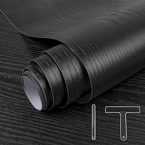 Miniatura 16 de TANONE Papel de Contacto de Madera para Cocina Despegar y Pegar Papel Tapiz, Papel Tapiz Autoadhesivo Removible para Encimeras Impermeable, Papel de