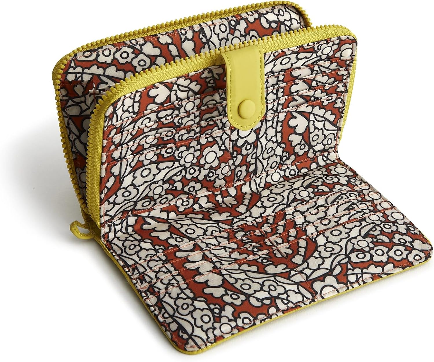 Vera Bradley womens Large Tab Wallet, Nylon image 3