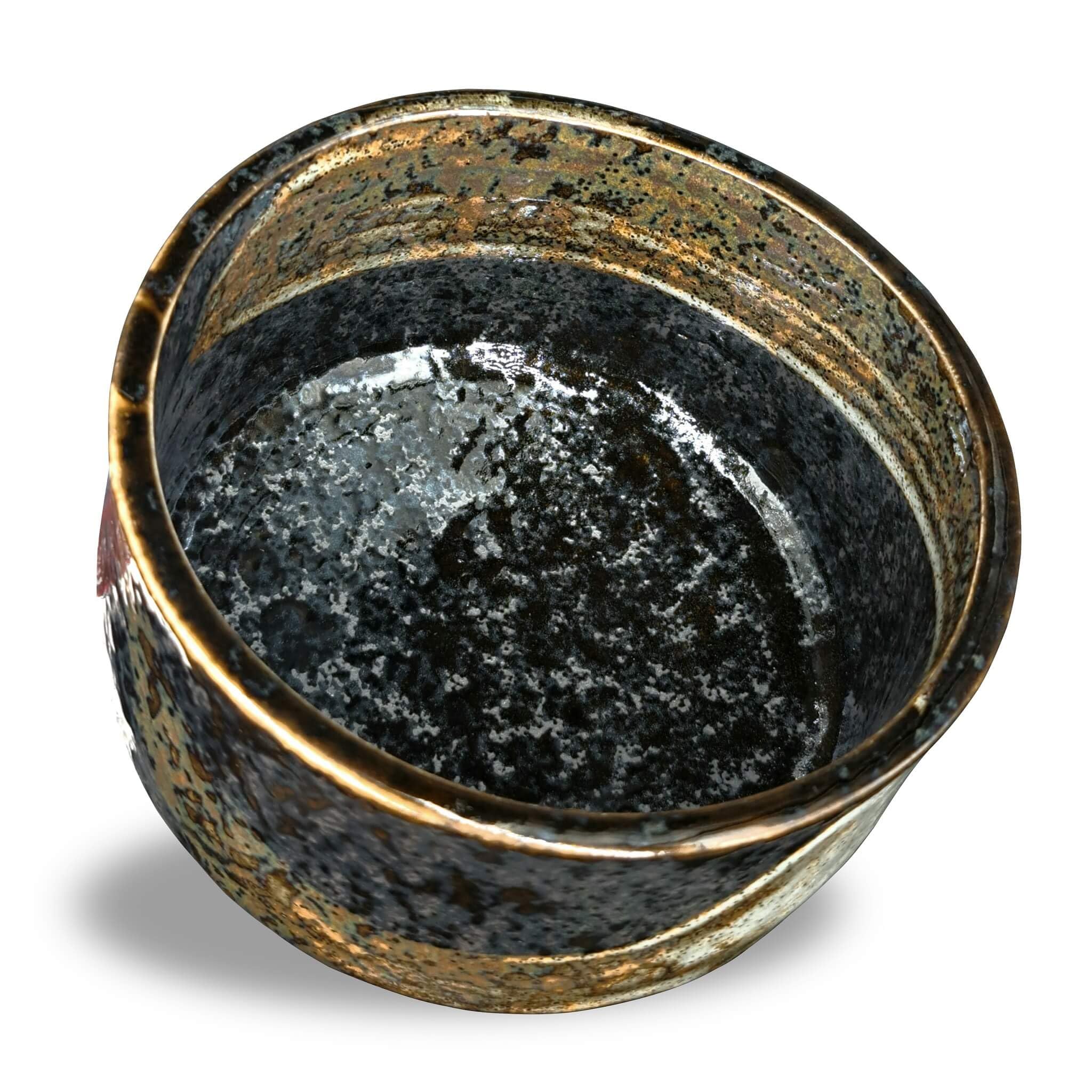 Japanische Matcha Schale Chawan Meisei handgemacht aus Keramik - Hergestellt in Japan - zur japanischen Tee-Zeremonie Matcha Zubereitung
