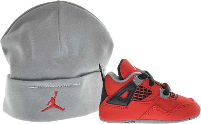 Jordan 487219-603 - Zapatillas de regalo para bebé, diseño retro, color  rojo y blanco, 4 M US Niños : Ropa, Zapatos y Joyería - Amazon.com