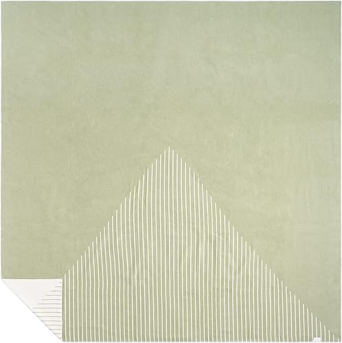 Miniatura 6 de Rumpl Manta Merino Softwool  Algodón orgánico 5050 ultrasuave y lana australiana  Dormitorio, sala de estar, manta de patio  105 x 95 pulgadas King