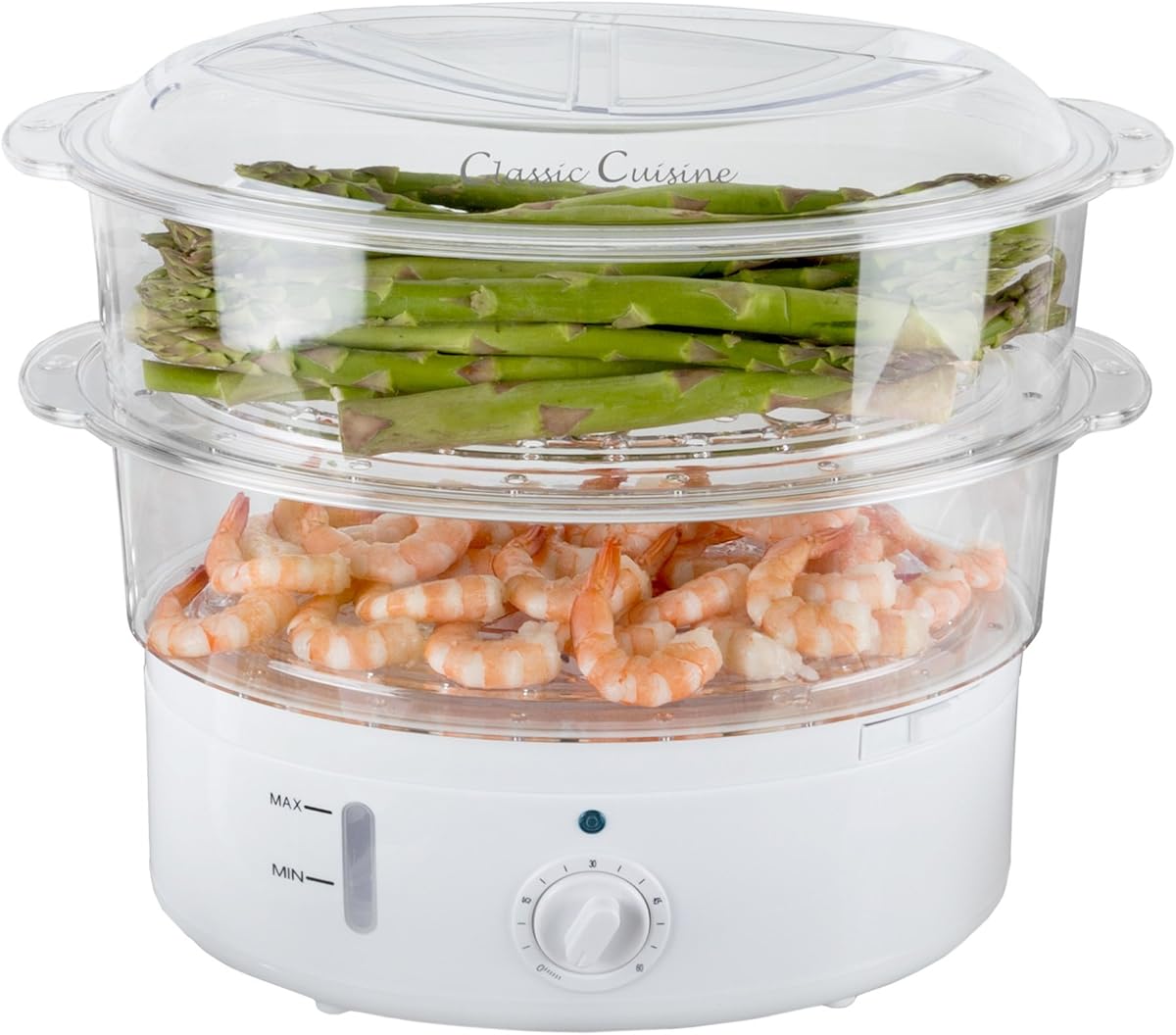 Classic Cuisine 2-Tier Steamer