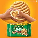 Mom's Magic Rich Cashew Almond Cookies | Roasted Cashew Almond | Rich Butter biscuits | Mom's favourite baked cookies 584g - Pack of 2 gallery image
