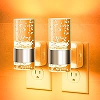 Vista 20 de JandCase Luces nocturnas que se enchufan a la pared, luz nocturna LED regulable, luz nocturna con sensor de luz de encendido y apagado automático