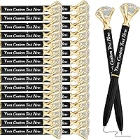 Vista 11 de Bolígrafos de diamantes con cristal personalizado dorado personalizado con nombre grabado a granel bolígrafos de metal personalizados bolígrafos