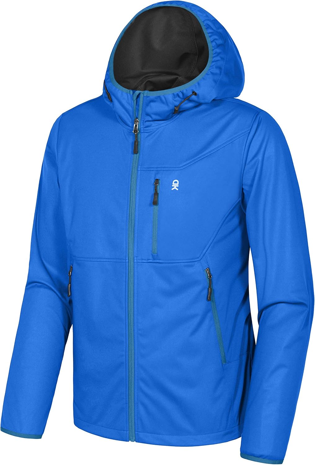 Little Donkey Andy Men's Lightweight Windbreaker, Softshell Jacket with Hood for Running Travel Hiking : Clothing