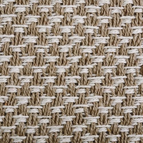 Miniatura 2 de DII Woven Basics Collection - Camino de mesa de punto 100% algodón, 15 x 108, piedra