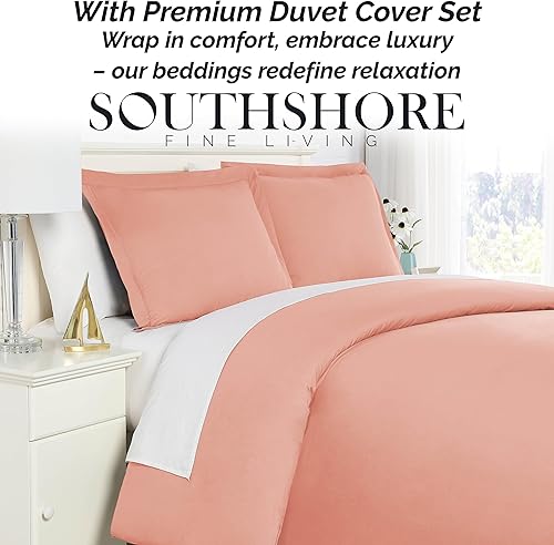 Miniatura 9 de Juego de funda de edredón de gran tamaño, suave, resistente a las arrugas, la decoloración y las manchas, fácil cuidado, tamaño King  California