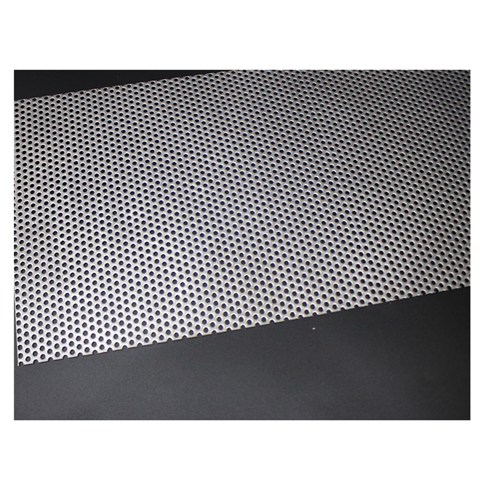AYUWQZX Stainless Steel Perforated Sheet, 304 Stainless Steel Perforated Plate Multiple Sizes for Ventilation Decoration ion(W20*L100cm/W7.87*L39.3in)