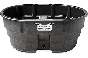 Rubbermaid Commercial Plastic Water Troughs