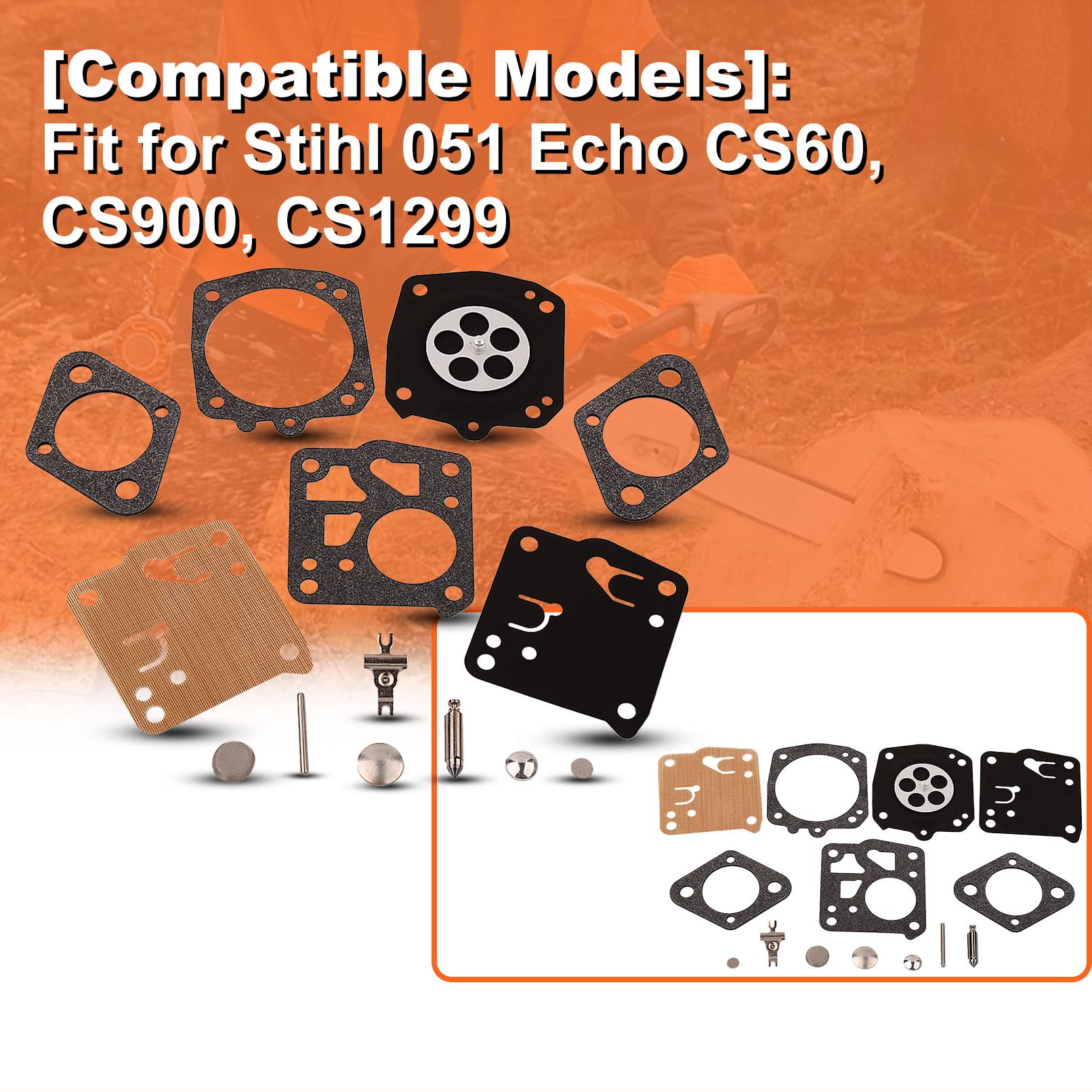 Vergaser-Reparatursatz Für Tillotson Homelite XL-12 Super XL RK-23HS