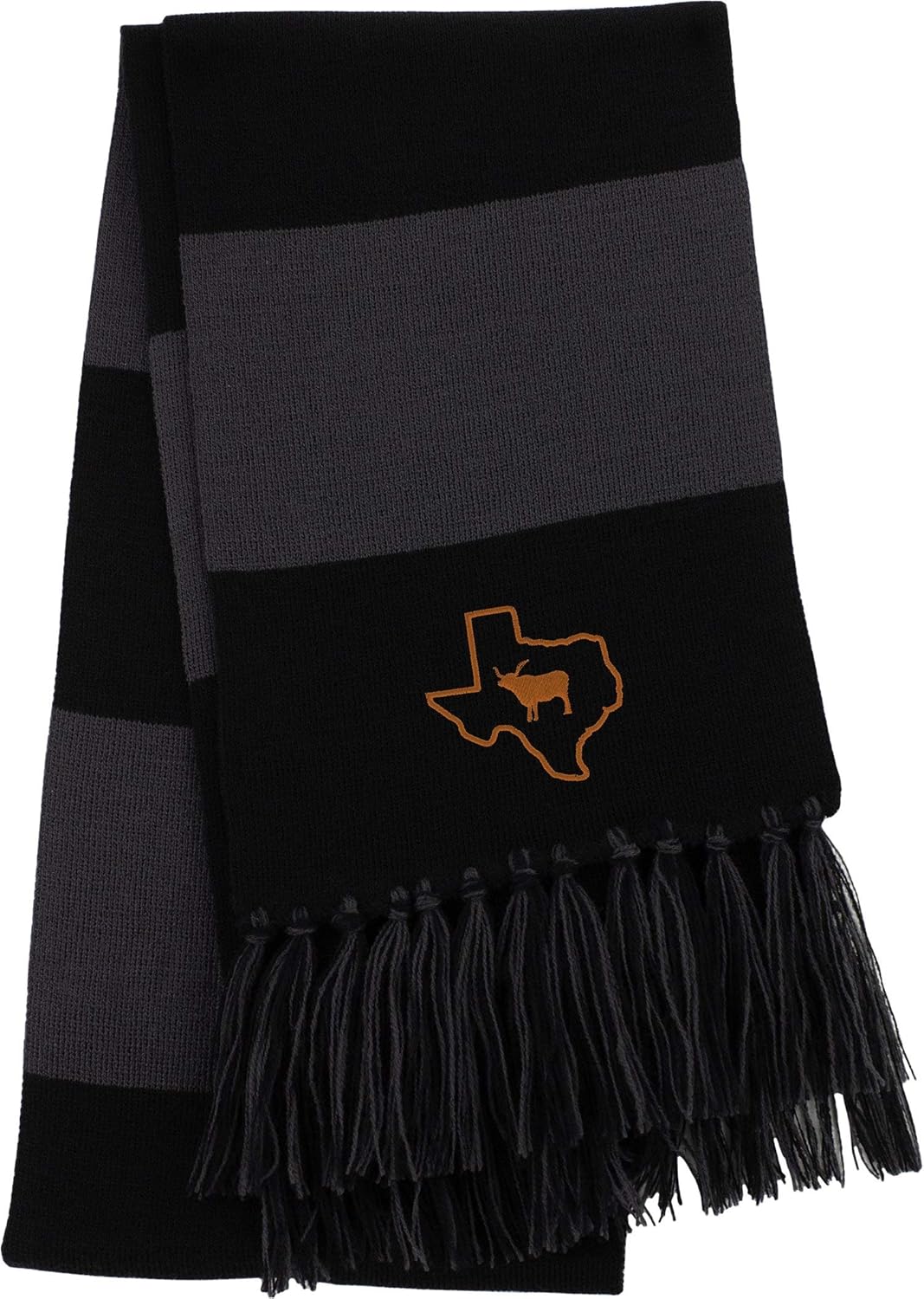 I Longhorn Texas Embroidered Beanie/Scarf