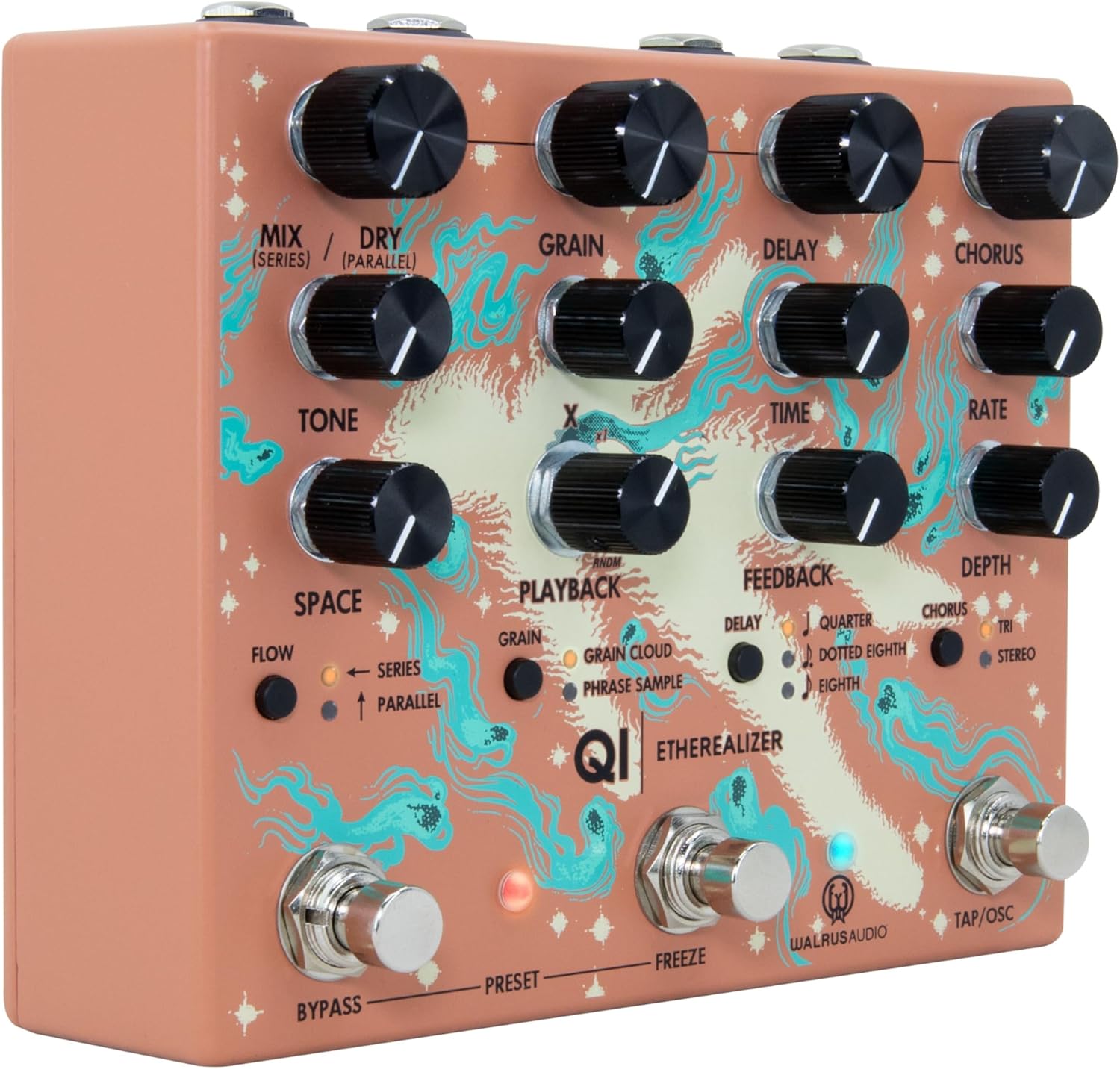 Walrus Audio Qi Etherealizer, Terracotta