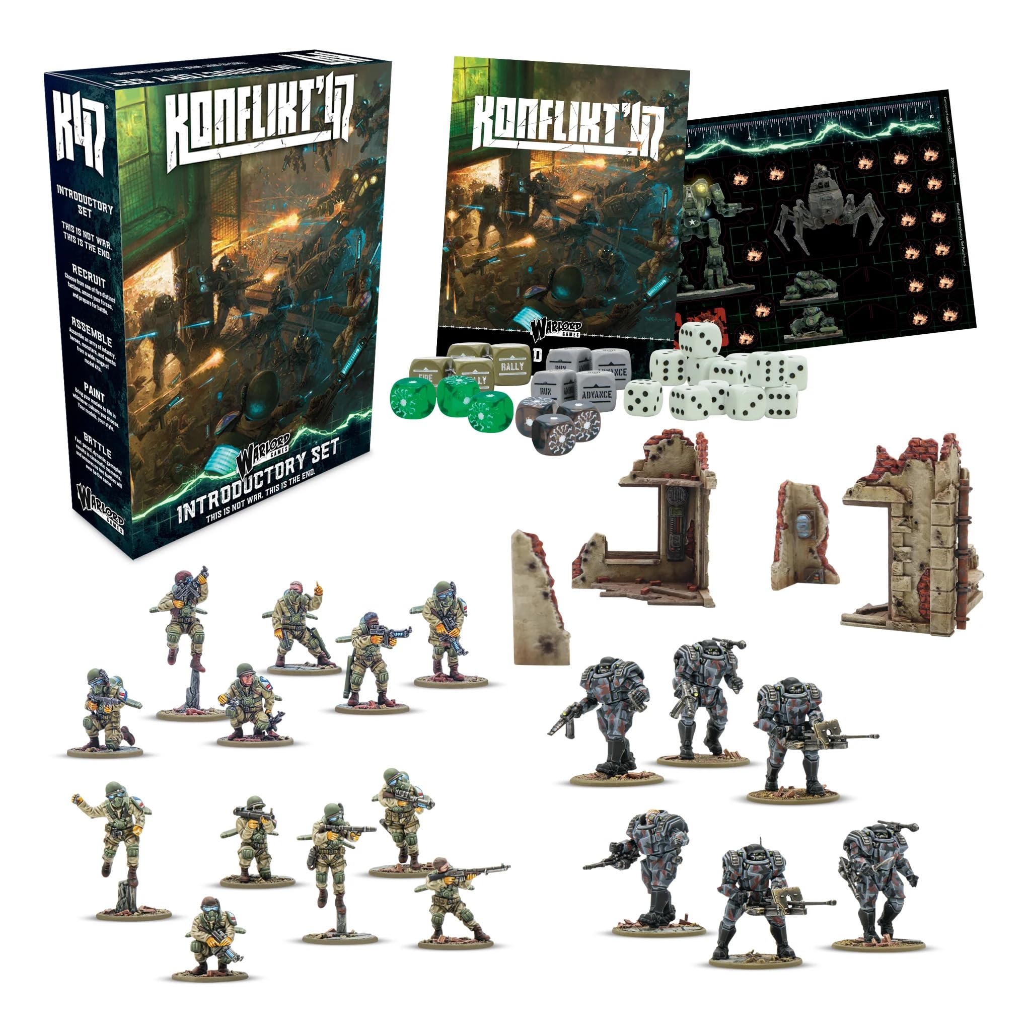 Amazon.com: Warlord Games Konflikt '47 Introductory Starter Set