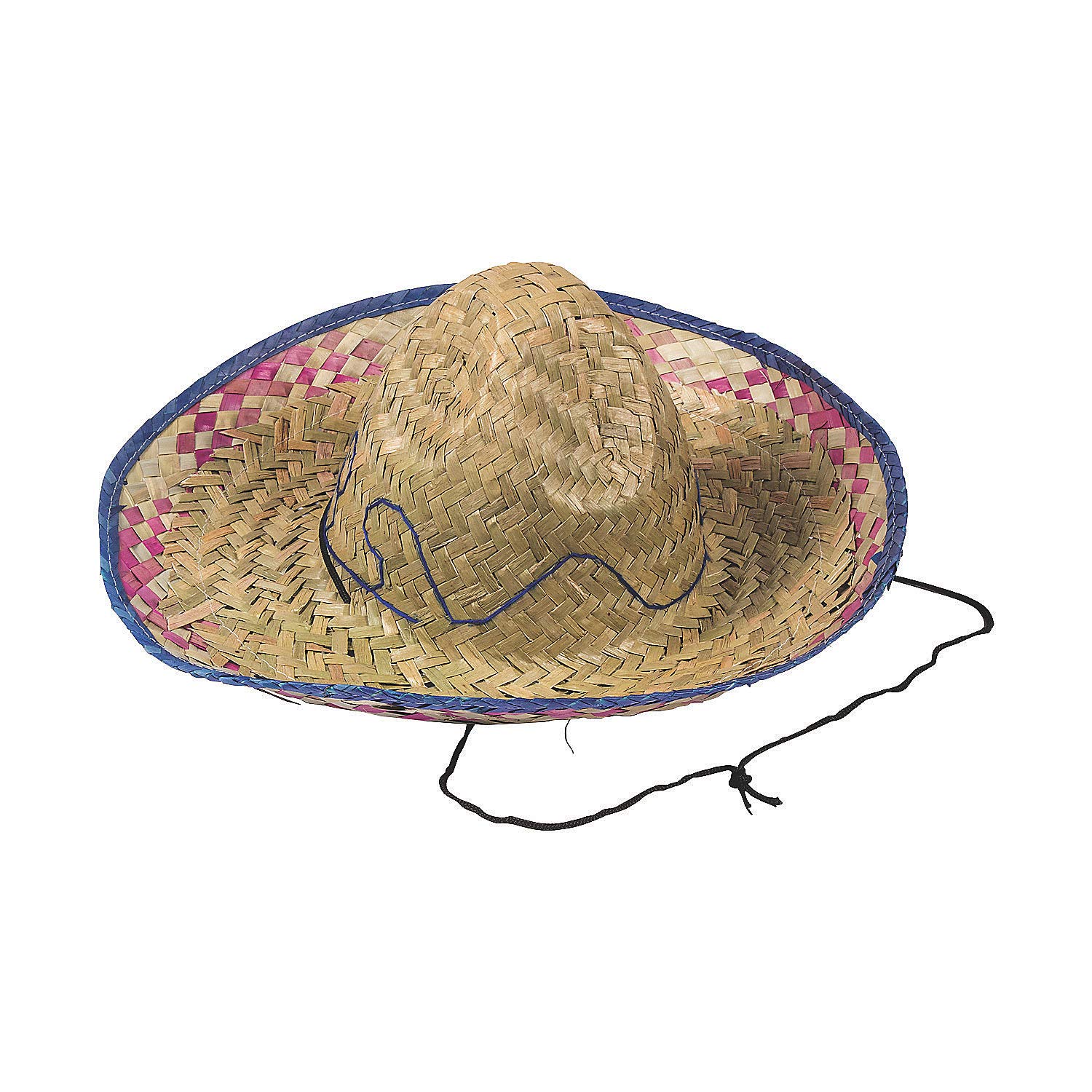 Fun Express Child's Sombrero Hat for Cinco de Mayo (12 per set)