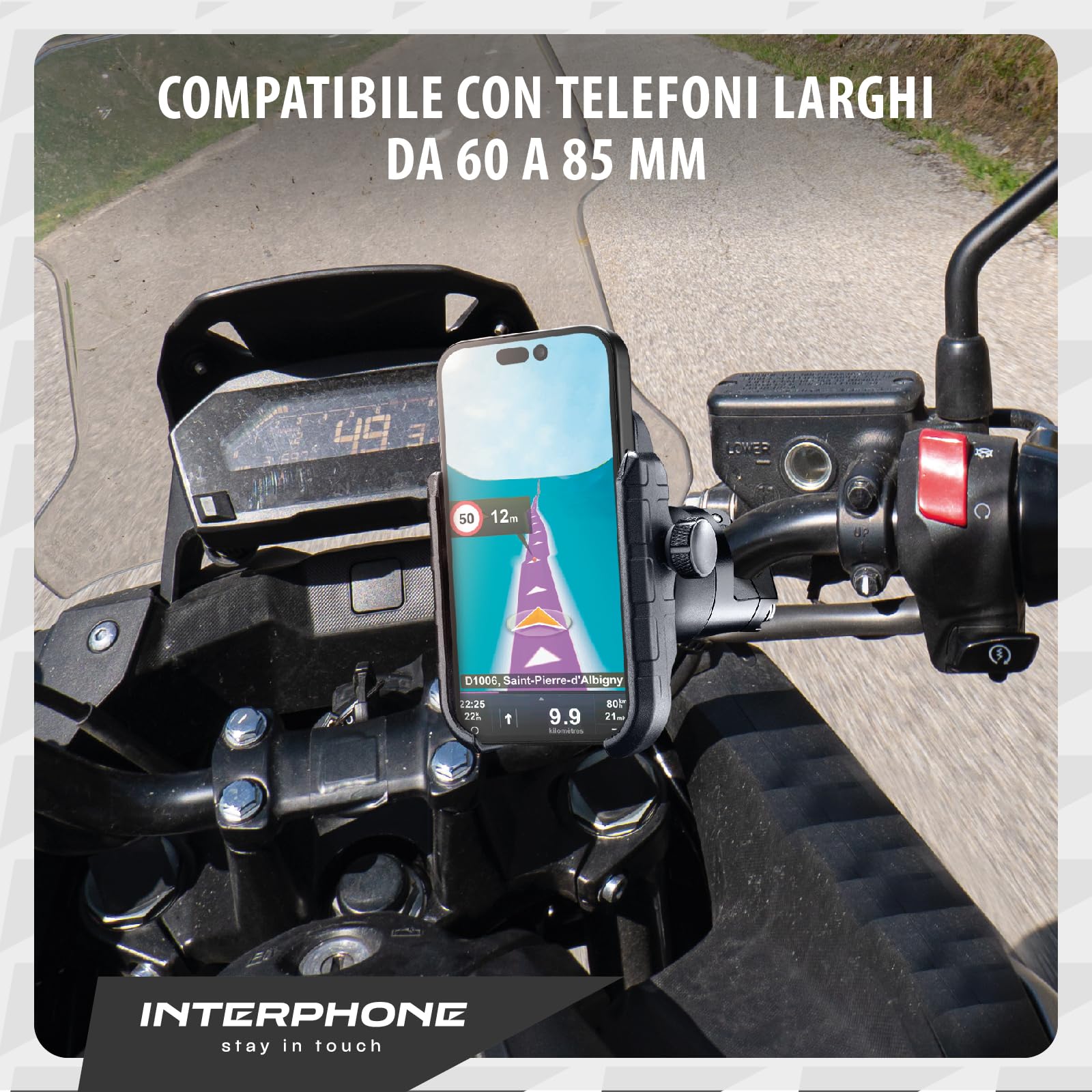 Supporto Smartphone Per BMW Con Attacco Navigatore - Doppia USB, Anti-Vibrazione E Impermeabile - Foto 7