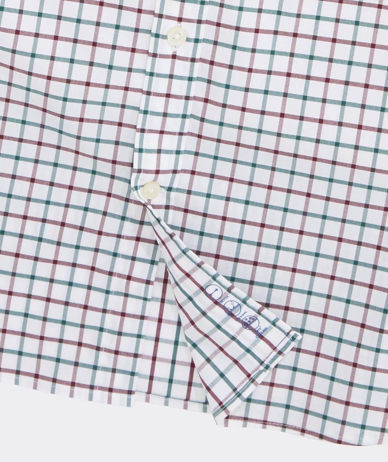 Vineyard Vines Men's Quidnet Tattersall Performance Cotton Shirt - Image 5