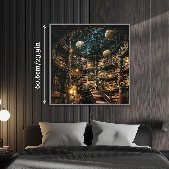 Rompecabezas Biblioteca Espacial 1000 piezas para adultos miniatura 5